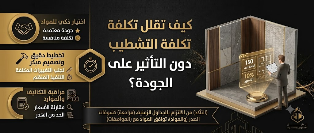 جودة التشطيب