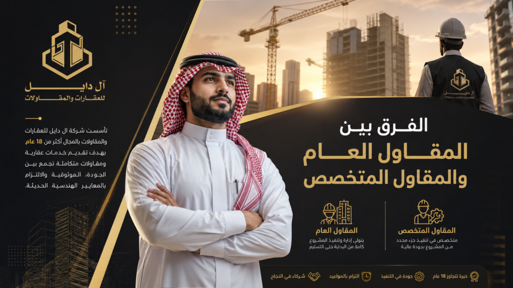 المقاول العام